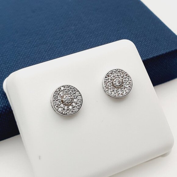 "925 Sterling Silver Plated CZ Earrings, INUS1BR169 - Picture 9 of 10